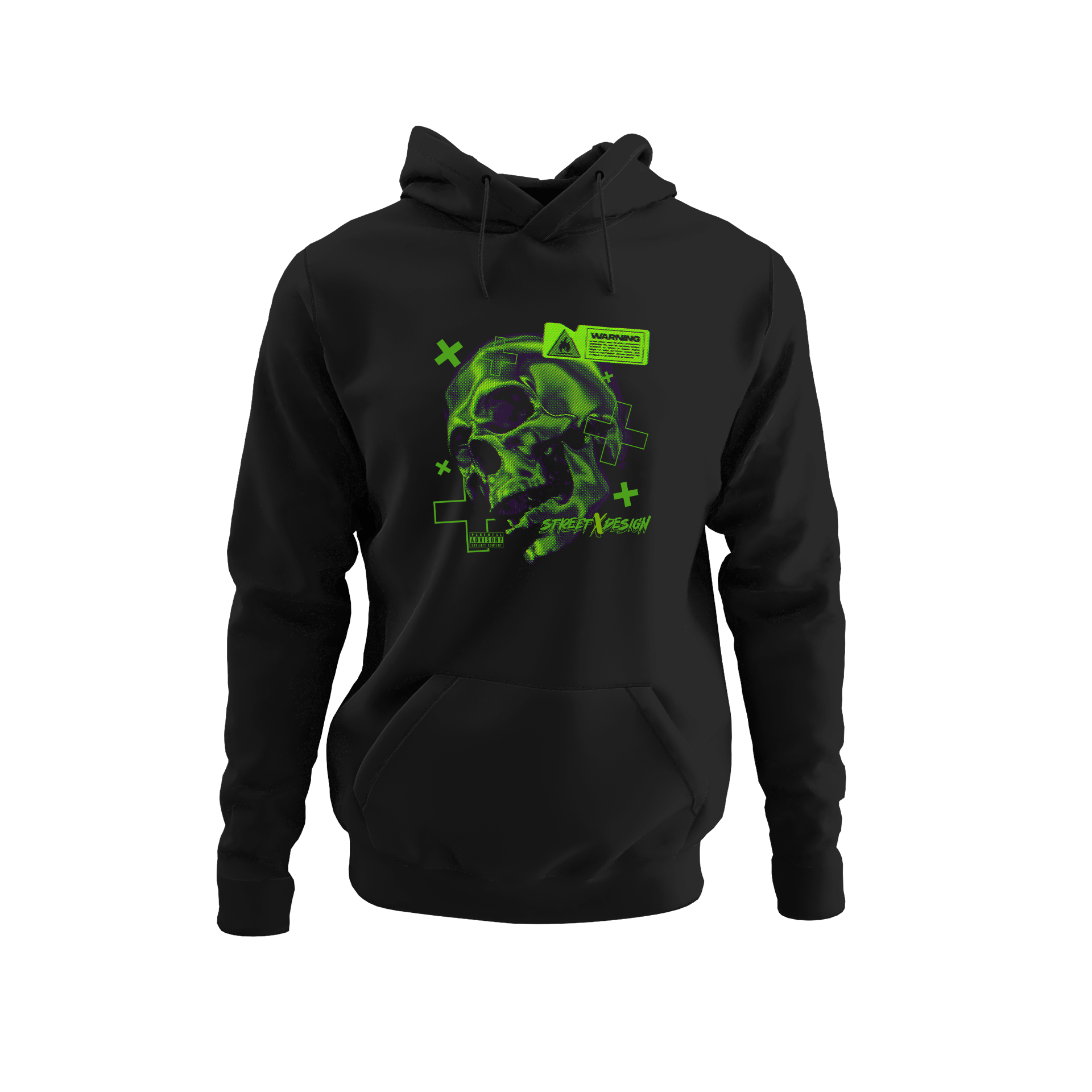 Alfaq Thermal skull Hoodie